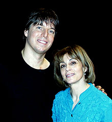 JoAnn with Joshua Bell
