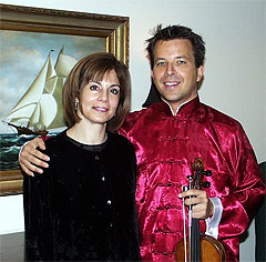 Falletta and Michael Ludwig, BPO Concertmaster