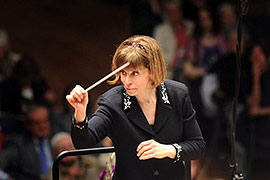 JoAnn Falletta Conducting, by Gloria Coker